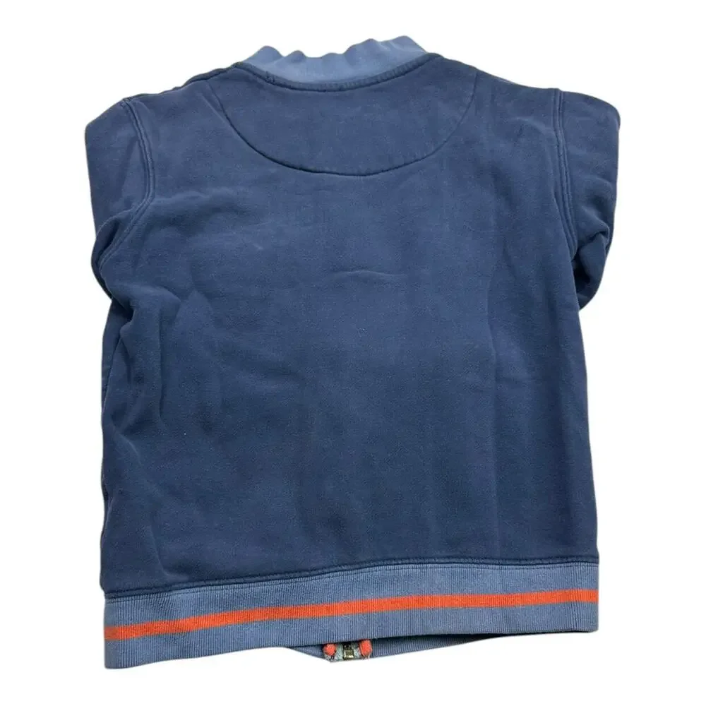 Kids Mini Boden Zip Up Sweatshirt Size 7-8 years - Picture 2 of 4